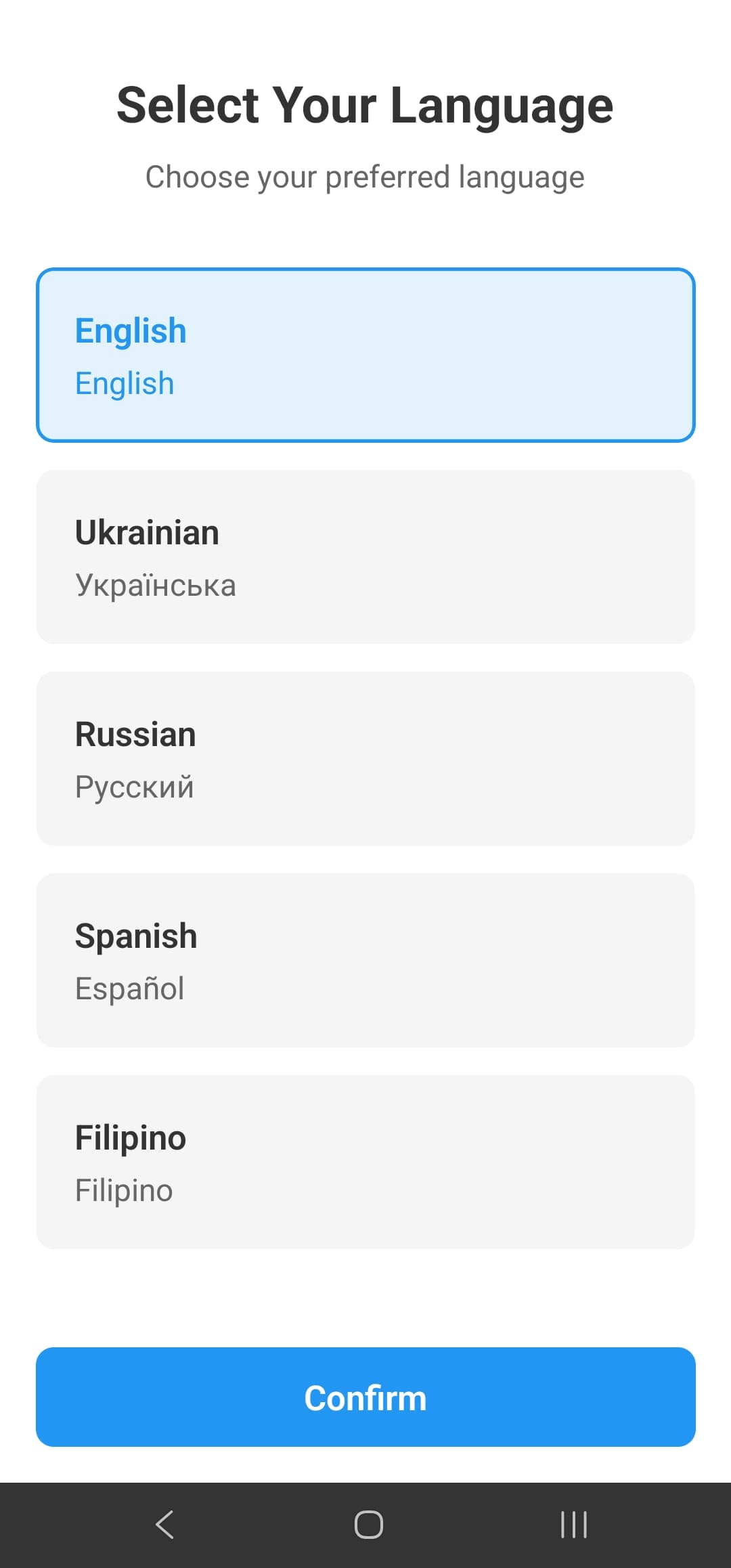Practice test question